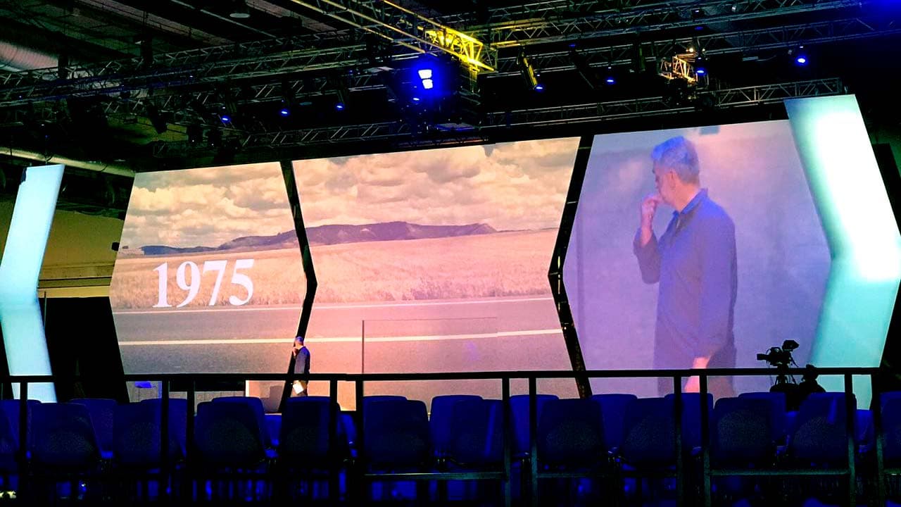 Concert with fireworks